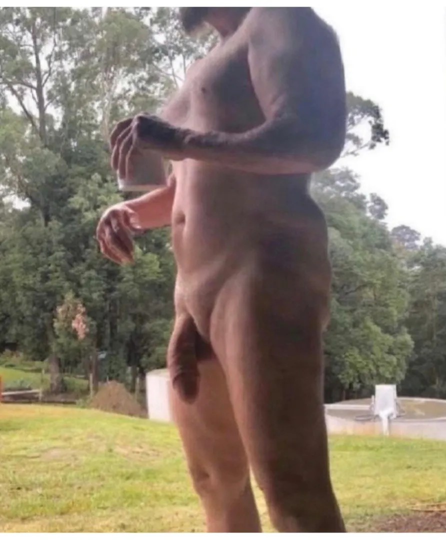 Early morning coffee no clothes on today posted by triumphmark2777st