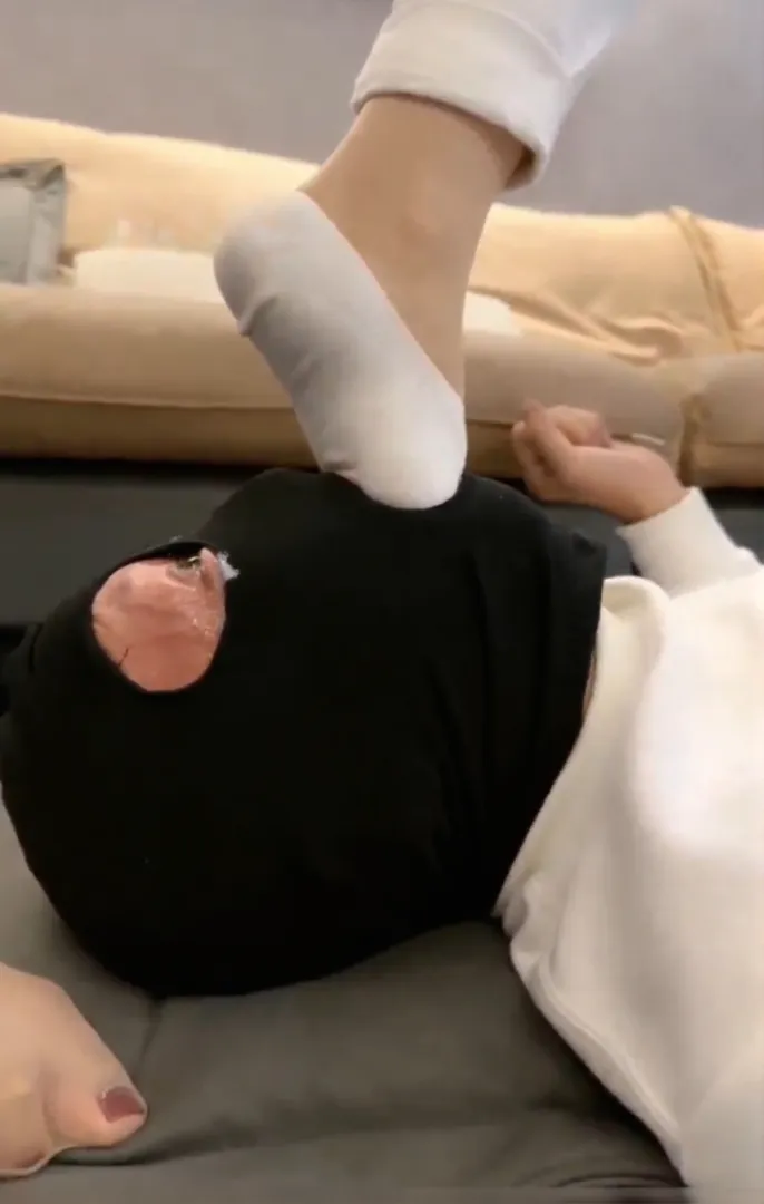 Eat and Gag on my dirty socks bitch! posted by iamYueyin