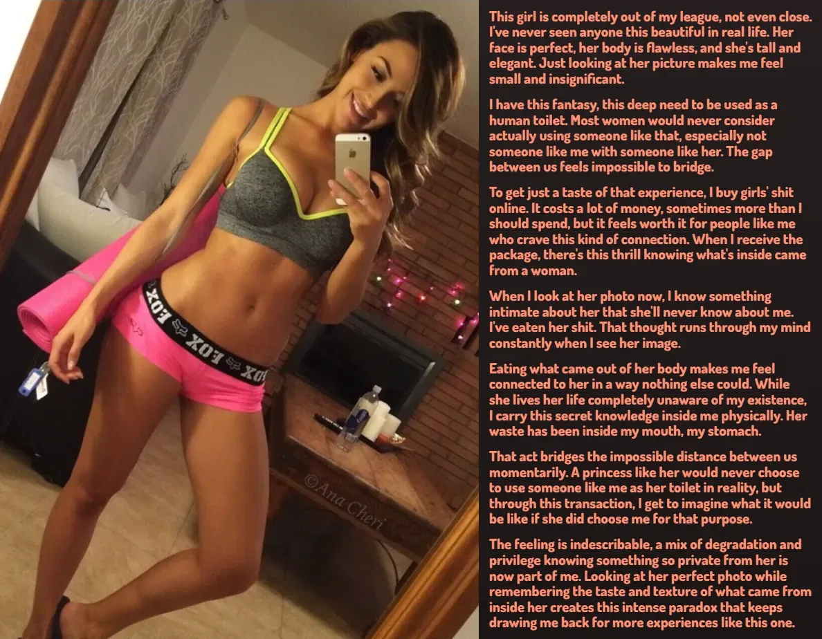 Eating her shit would be a privilege [Shit] posted by ishoweredandimwetnow