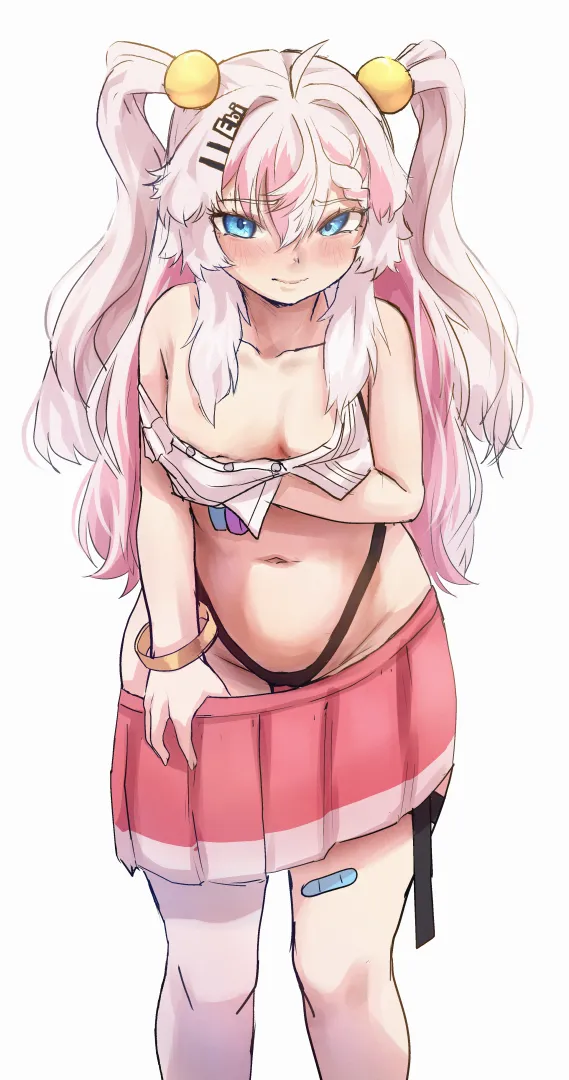 Ebi getting those pesky clothes out of the way [Indie vtuber] posted by No_Butterscotch_7356