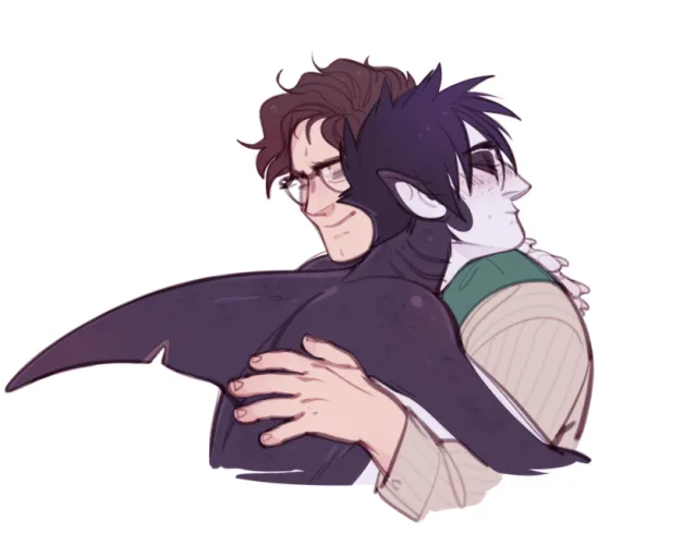 Ed and Oswald mermaid au artist shoguru by Entire_Appearance976