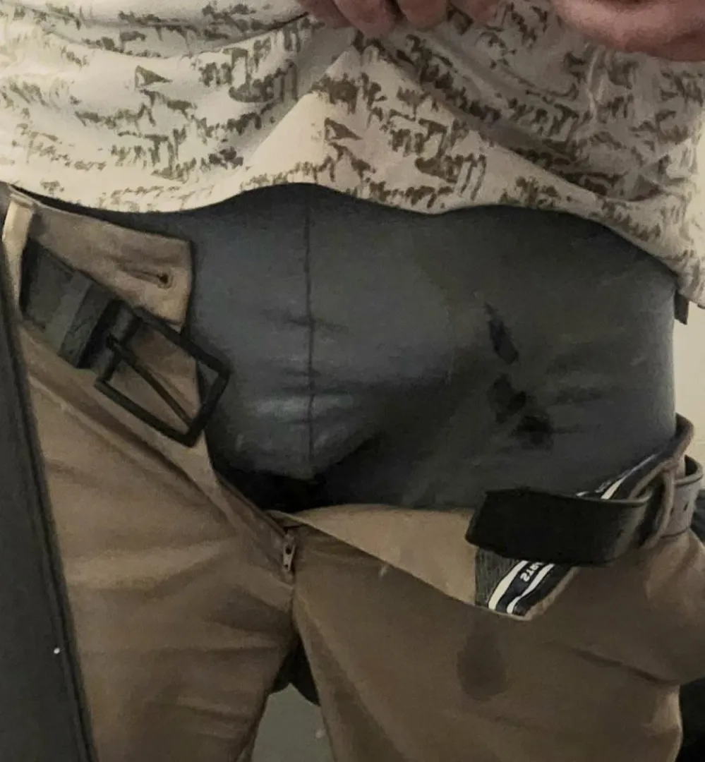 Edging and leaking posted by AEboxerbri37s