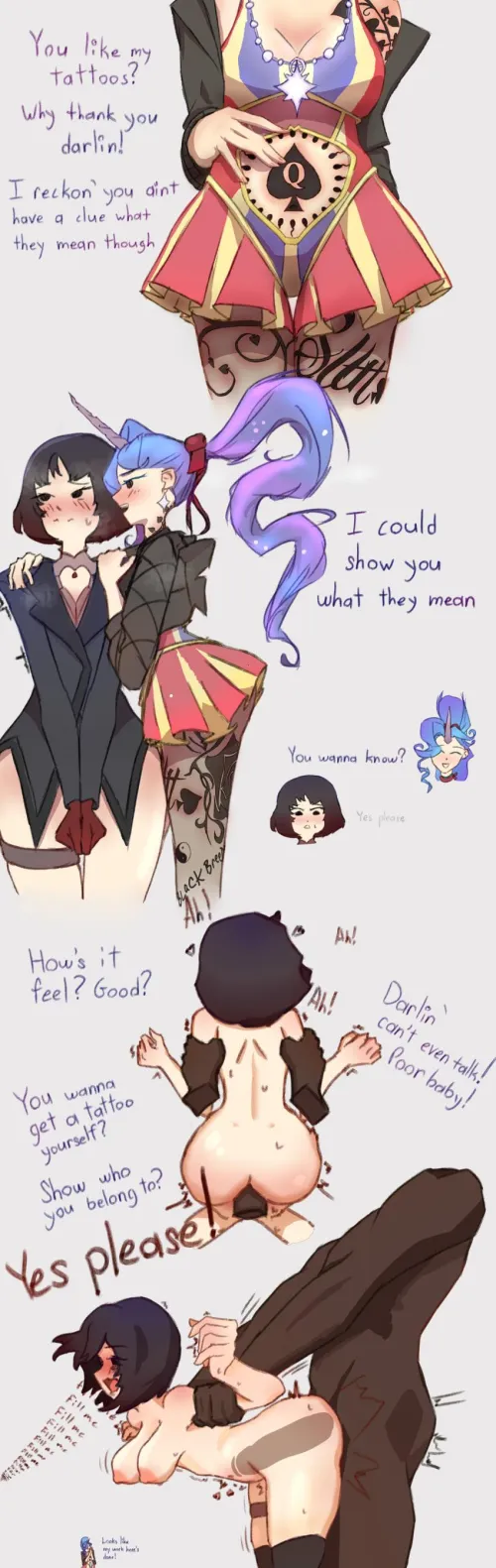 Edit Request: Can someone fix the skin color and tattoos, please? by AdPrestigious7174