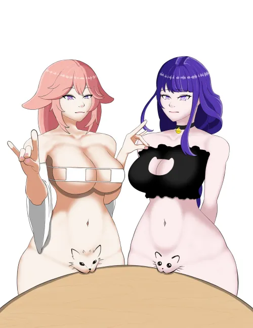 EiMiko cat trend (art by me) by BryceTheRiceGuy