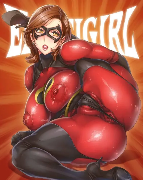 Elastigirl ready for some fun by WhisppyMistt