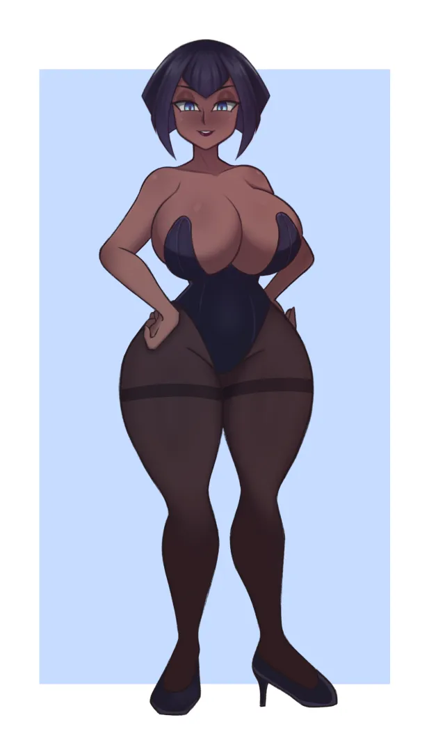 Eliza extra thicc (Art by me) [@cavendizh_on] posted by Recent-Exam-9473