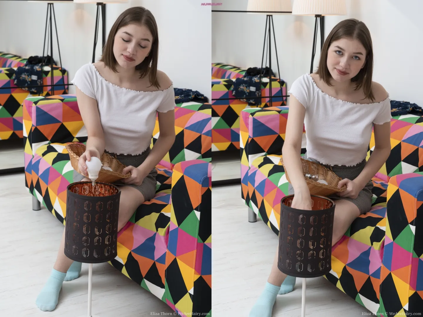 Eliza Thorn / Fun with lightbulbs posted by I_POST_HD_NSFW