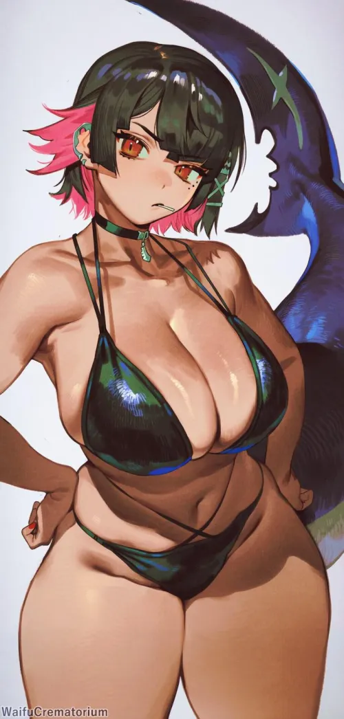 Ellen Joe [Zenless Zone Zero] (waifucrematorium) by Several-Extreme9583