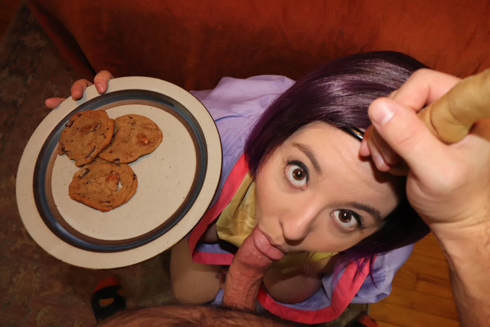 Elma's horn makes the perfect handle (Cosplay by Me) posted by ViolettBelle