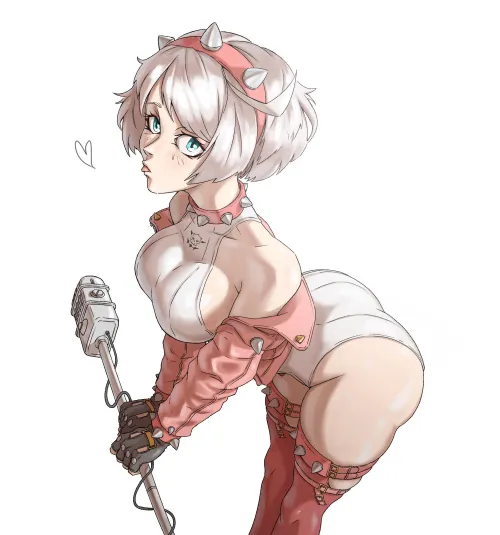 Elphelts fat ass(by me @ghinomiart) by ghinomi