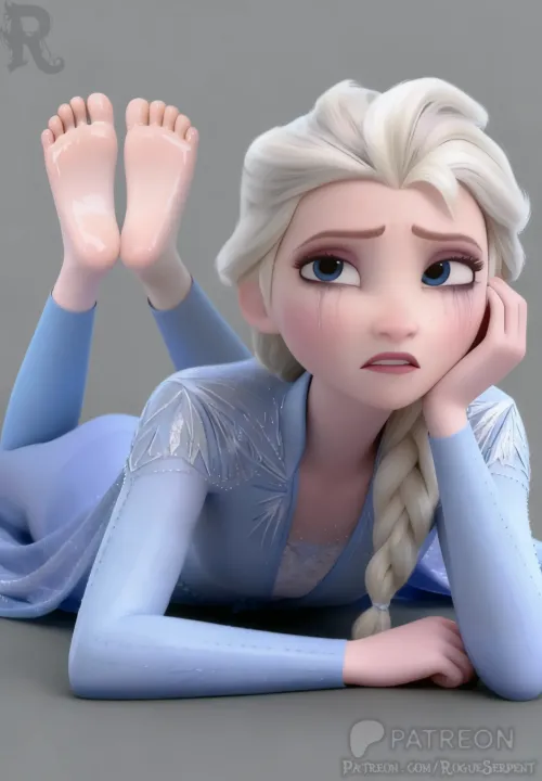 Else's Feet (Frozen 2) by Rogue_Serpent