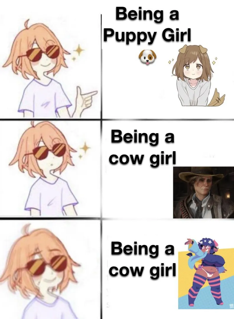 Embrace the cow girl life posted by trans_pet_girl