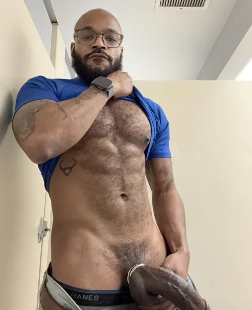 Embracing my hairy chest among other things by rod_driftwood87