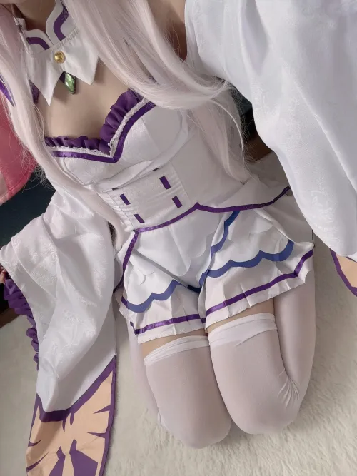 Emilia [Rezero] by (Lily) by GirlWithoutEdges