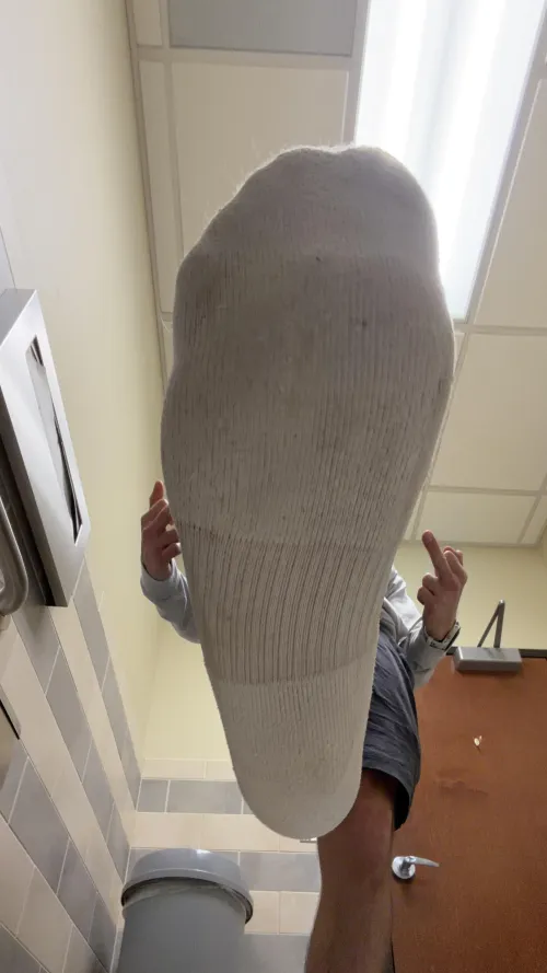 $end for my stinky size 13s while I’m at school. I know you dumb weak pervs can’t resist my perfect teen soles  by hung_milk