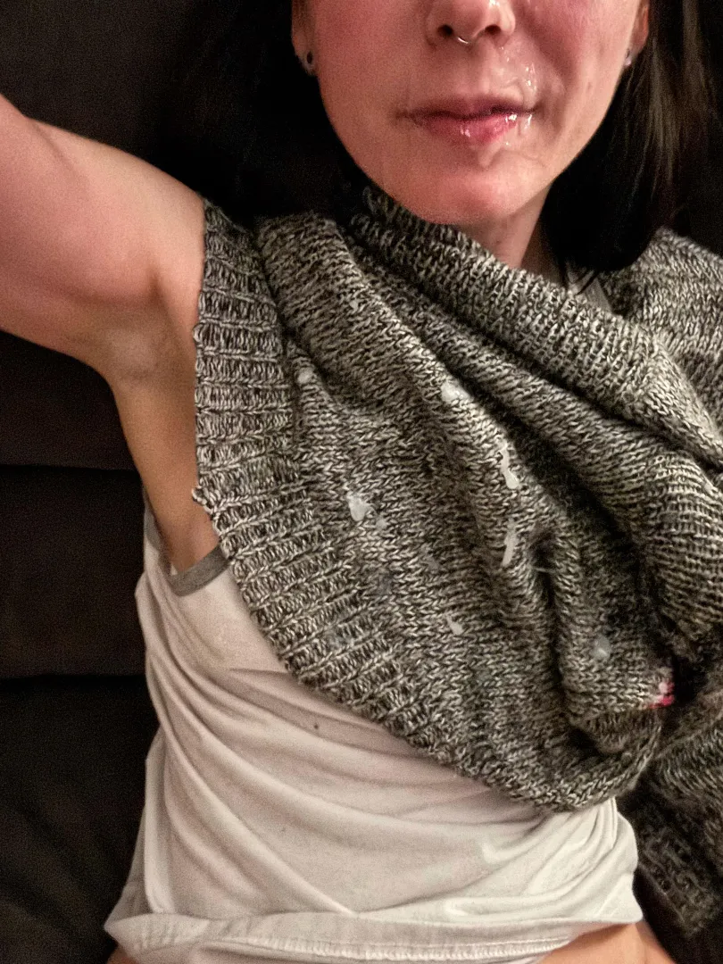 Ending hump day just how I like. Covered in cum posted by ctsharing