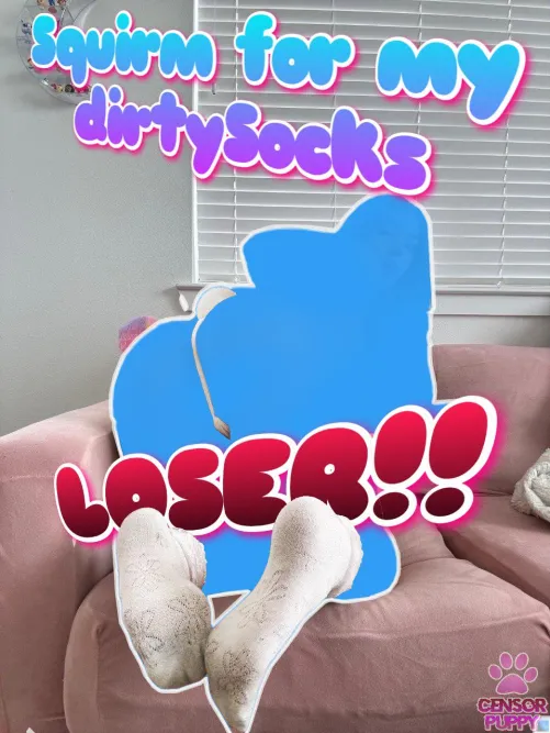 Enjoy your yummy socks beta by Censor-Puppy