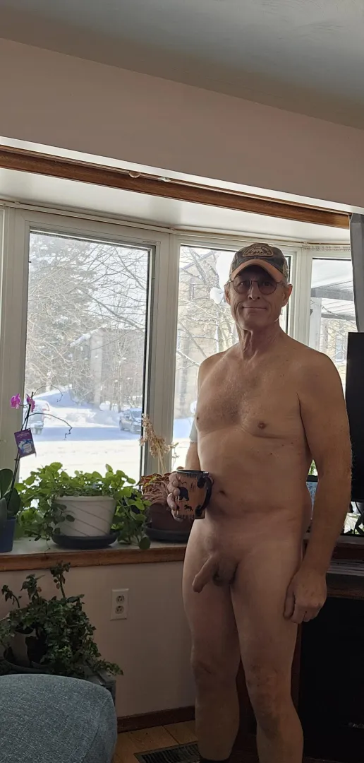 Enjoying a hot coffee on a very cold day posted by Ready-Equipment-9190