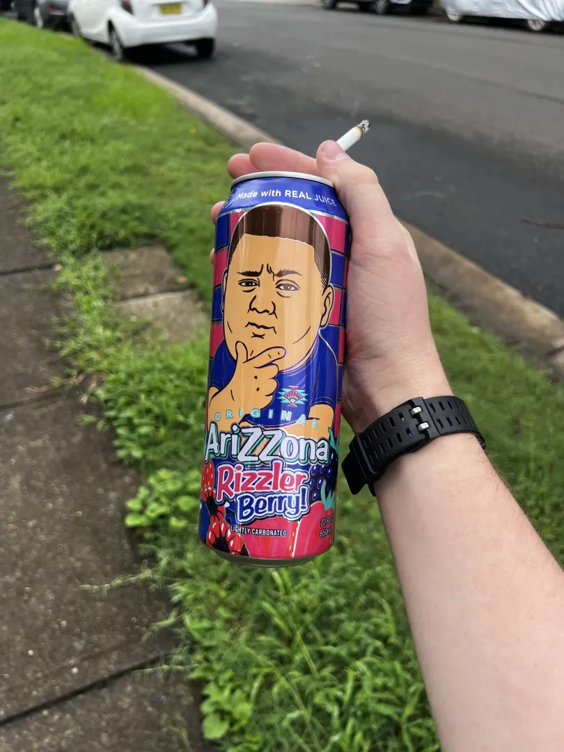 enjoying a malboro ice blast with my goyslop posted by WillD2007