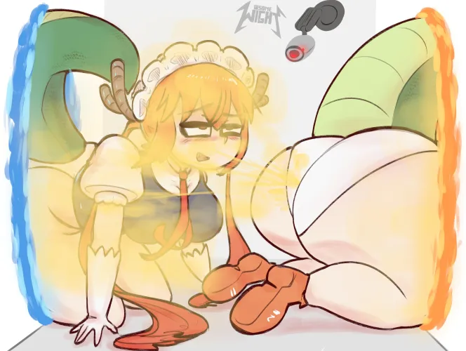 Enjoying her own gas (by @some_wight) by Goonmori_