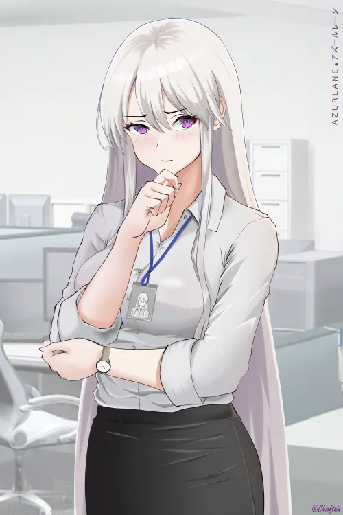 Enterprise [Azur Lane] by WoolsonDaSheep