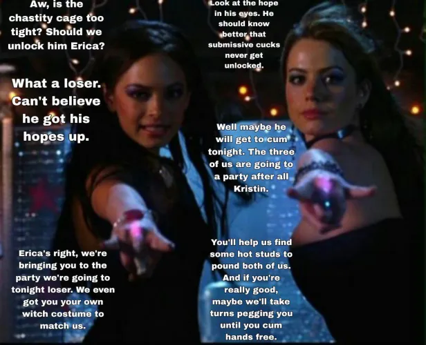 Erica Durance & Kristin Kreuk - Is the cage too tight? by AlwaysLookingForRp94