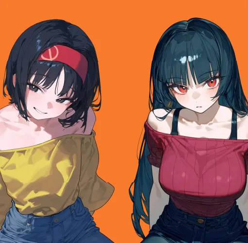 Erika & Sabrina by WoolsonDaSheep