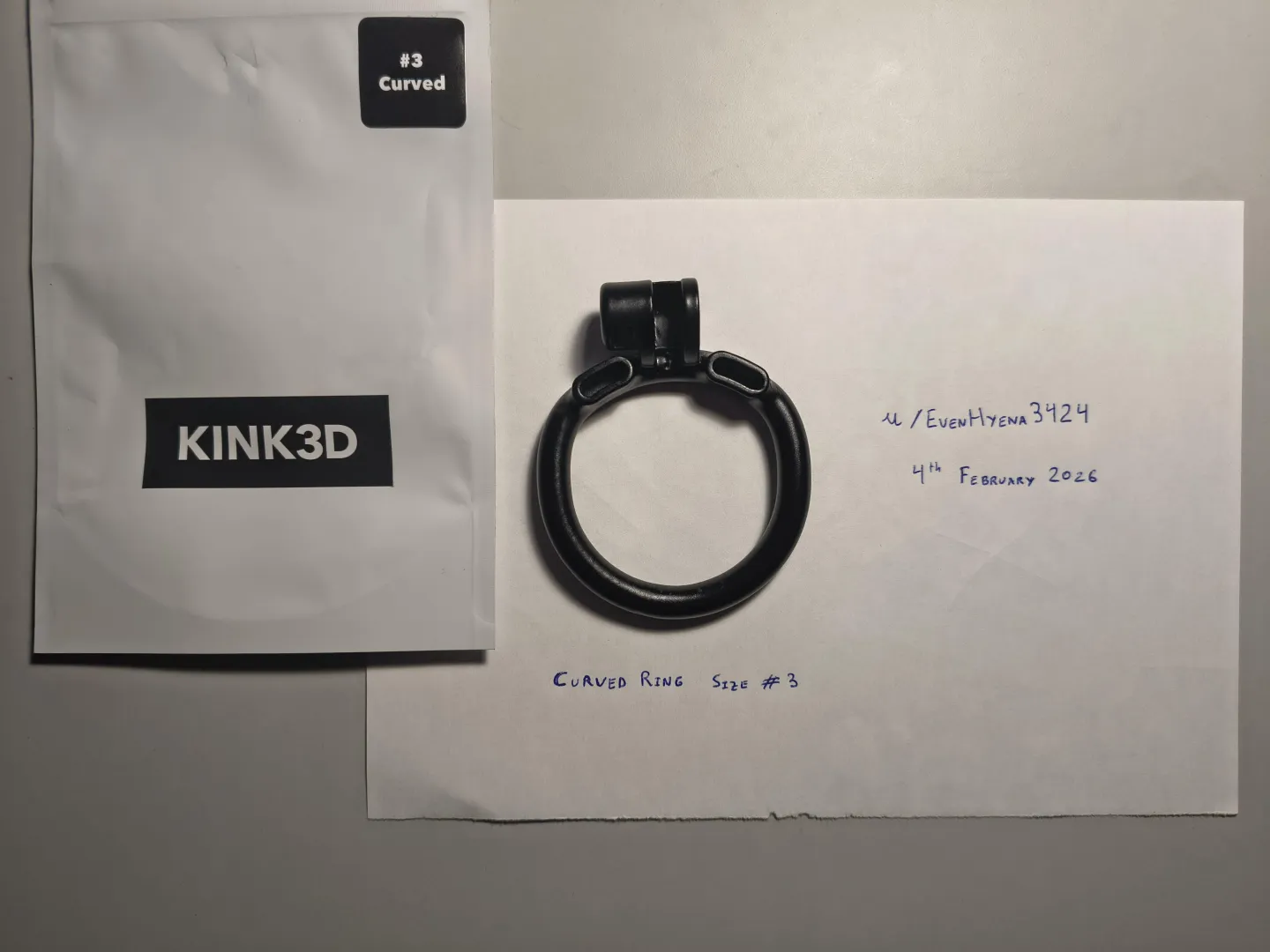[EU/ES] [SELL] [Base ring #3 - Curved] posted by EvenHyena3424