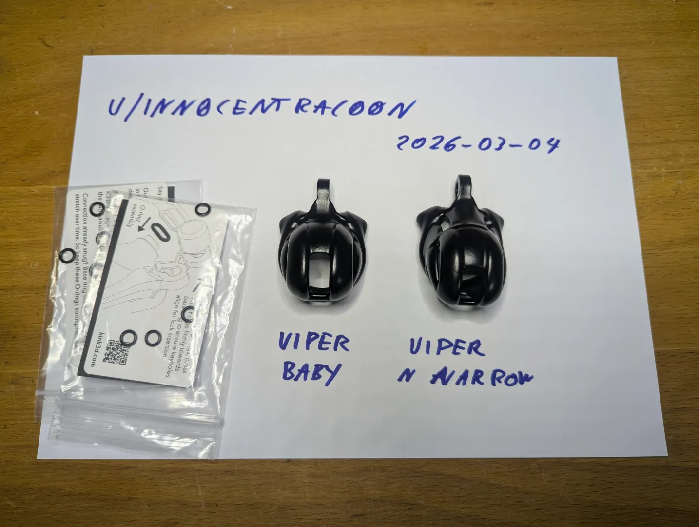 [EU/GER] [Viper Baby standard] [Viper N narrow] [sell] posted by Inn0centRac00n