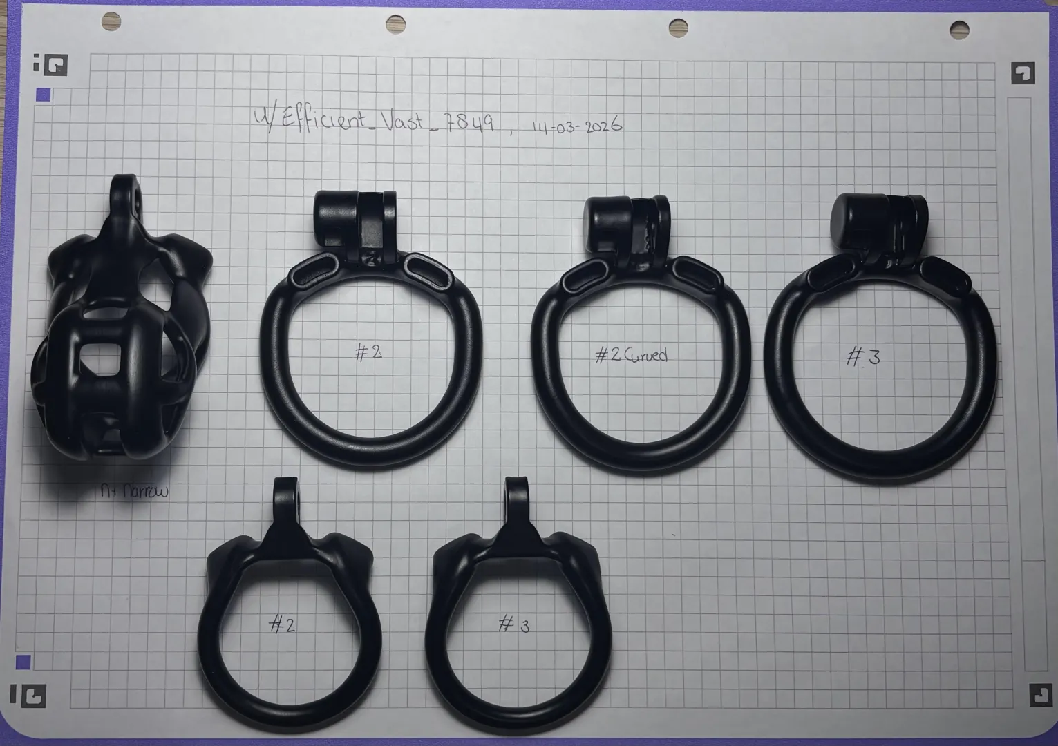 [EU/NL] [COBRA N+Narrow/BASERING: 2, 2Curved, 3/ SHAFTRING: 2, 3] Sell posted by Efficient_Vast_7849