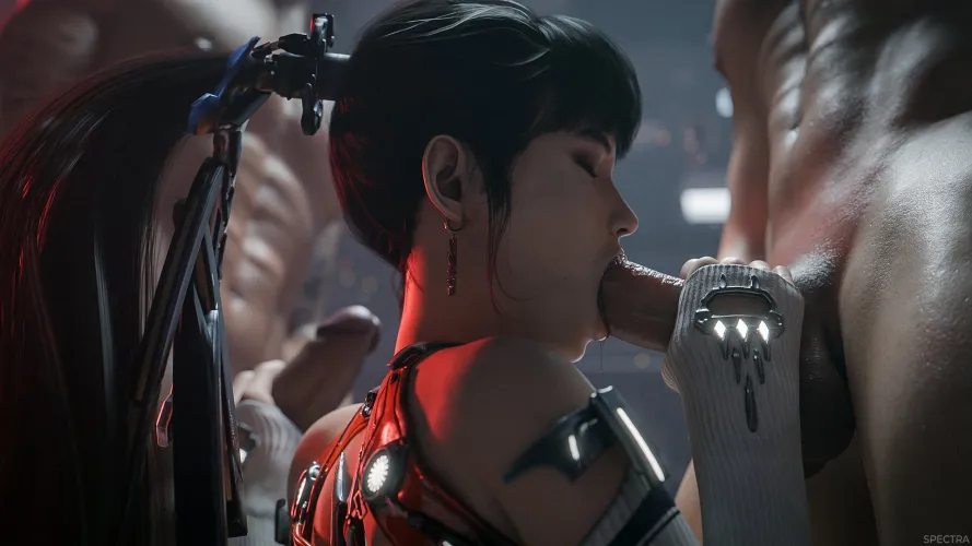 Eve at work (Spectra) by Poke-Oji