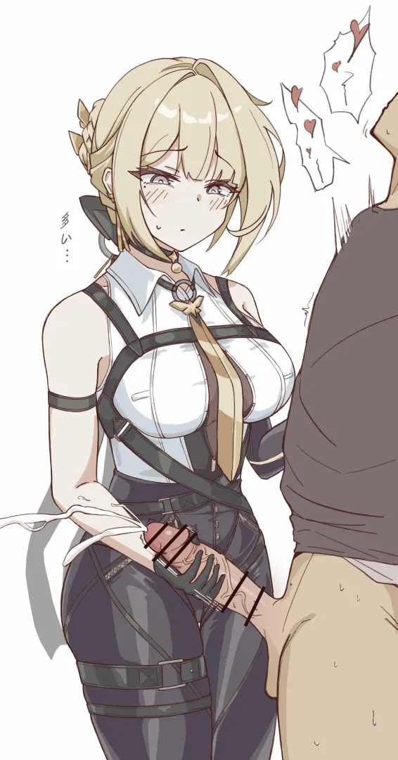 Evelyn jerking him off posted by xKillua666