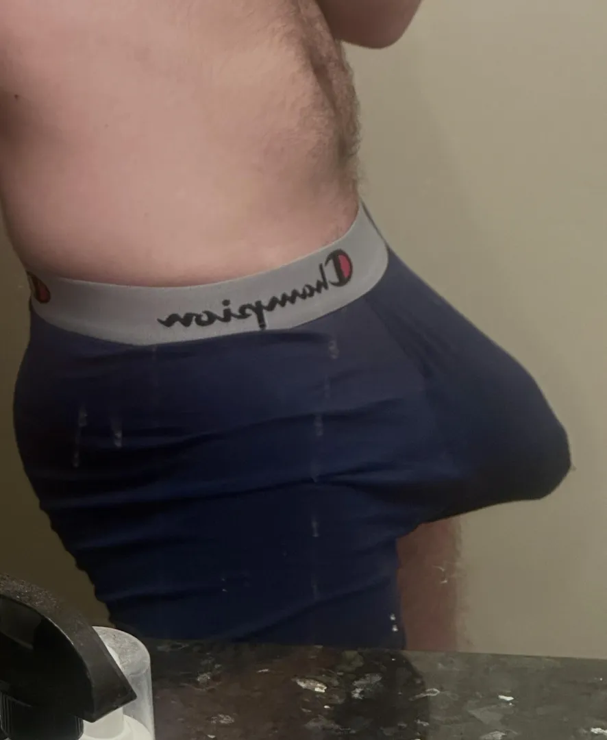 Even soft my cock is too big to hide (18) posted by Dbiggerd