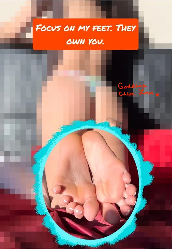 even this is too much for you. posted by Goddess_ChloeLove