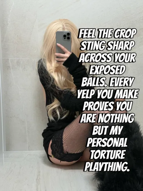 Every crop strike owns your balls [no imagefap] by CutLuxie