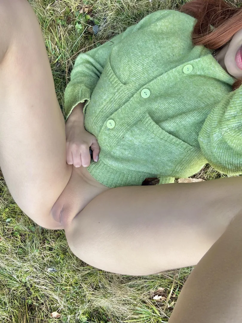 Everywhere is perfect to flash my little pussy posted by _yourlilyluna