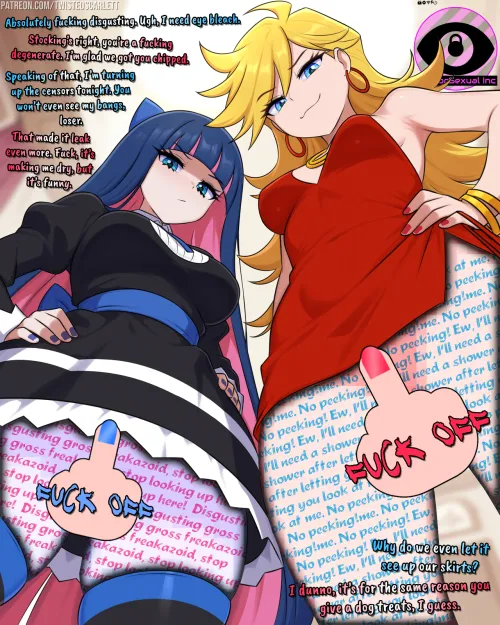 Ew, you're so gross. [Twistedscarlett60] by Animeat------CensorB