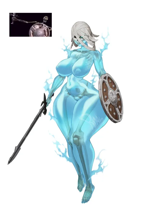 Extra thicc skeleton by ri14m_no by Incubusphantom