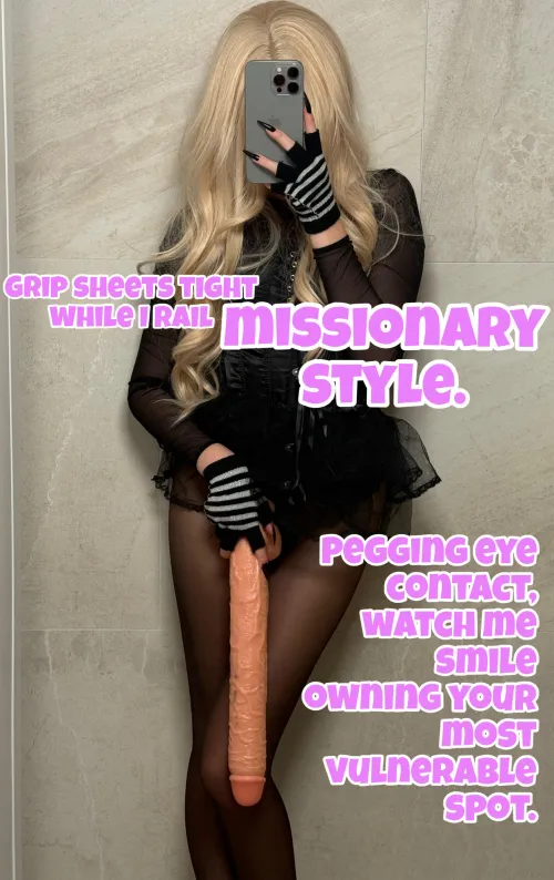 Eye Contact While I Own Your Hole by CutLuxie