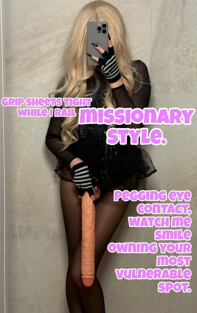 Eye Contact While I Own Your Hole posted by CutLuxie