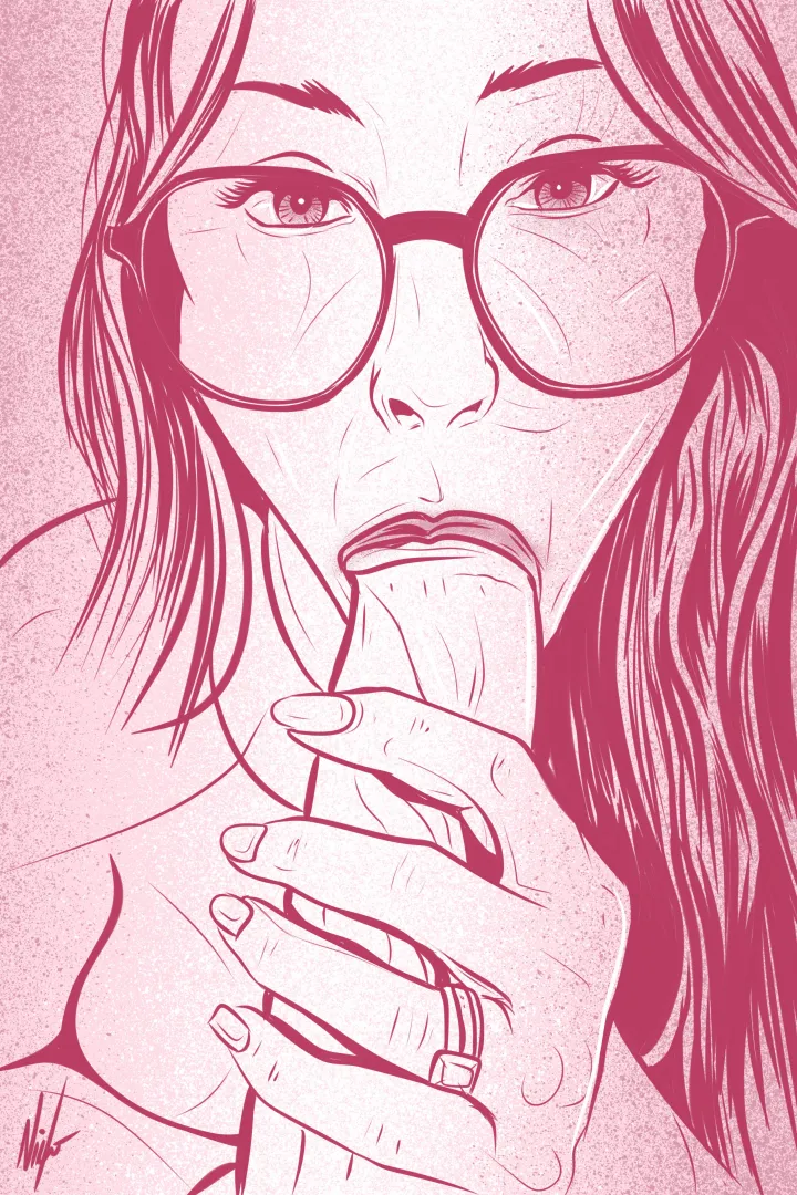 “Eyes on me” by Night posted by NudeDrawingsByNight