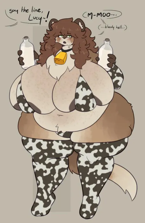 [F] big lion cow (mexifurfoof) by mexifurfoof