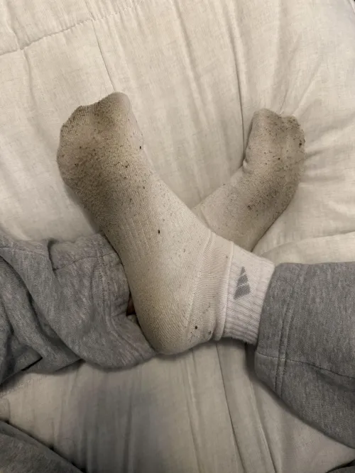 [F] college girl socks one week worn by GoddessCarly192