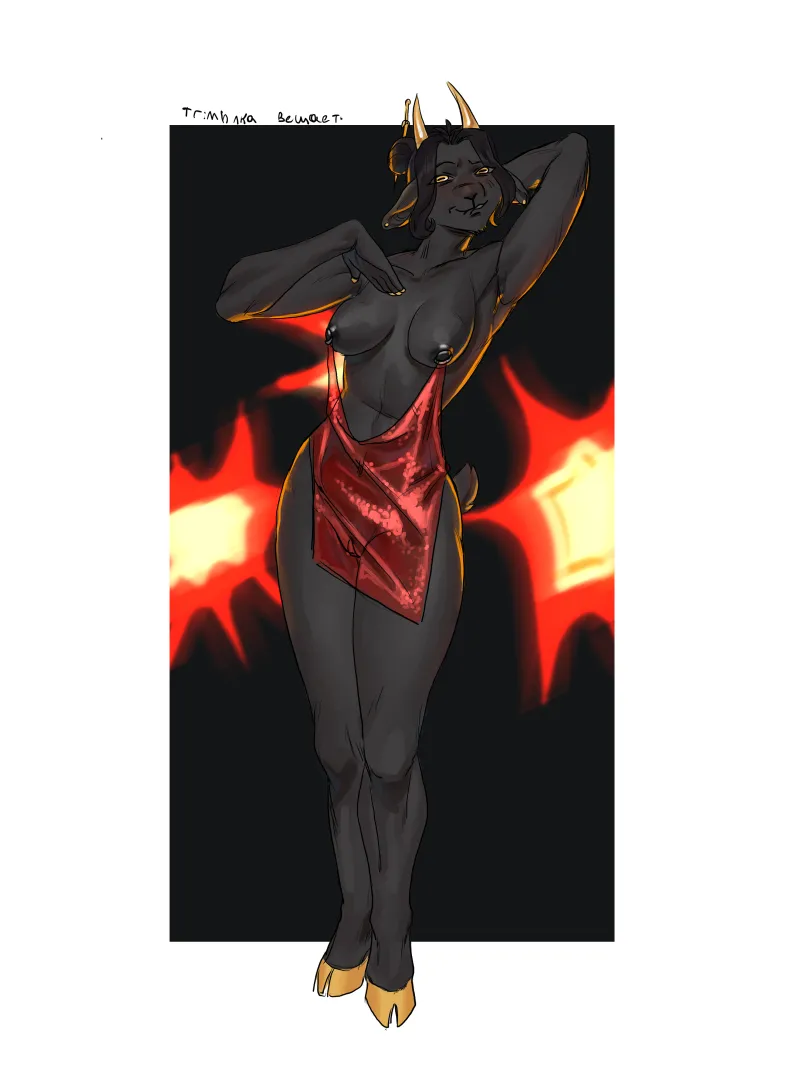 [F] Hecate Damianos III at the Gala (art by milkaveshaet) posted by 1_Am_Andrew_Ryan