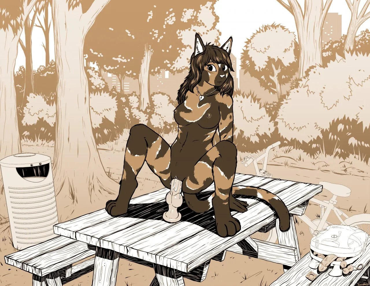 [F] That trash can looks very happy (juindalo) posted by Unbeknownst2010