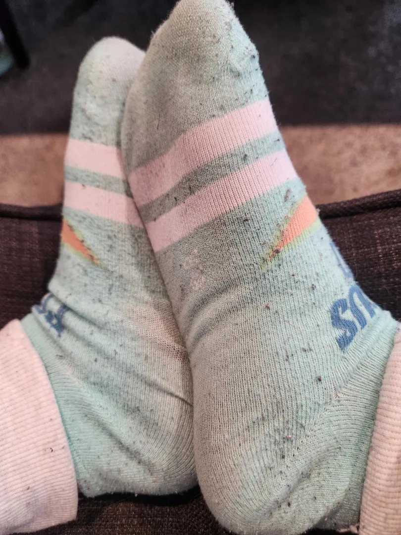 [F] The smell that follows me everywhere. After work socks! posted by shortstack214
