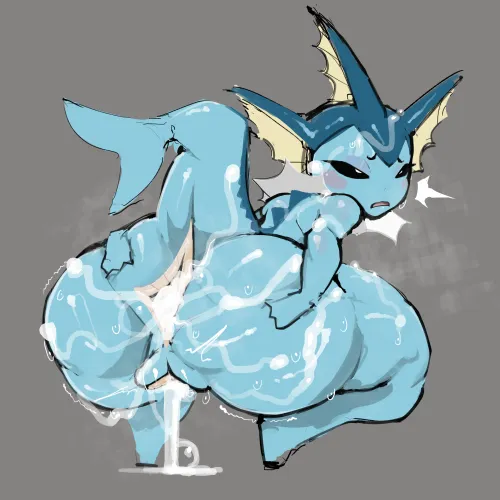 [F] Vaporeon Creampied (@qwpeowqpe) by 09Evernight_ERPer