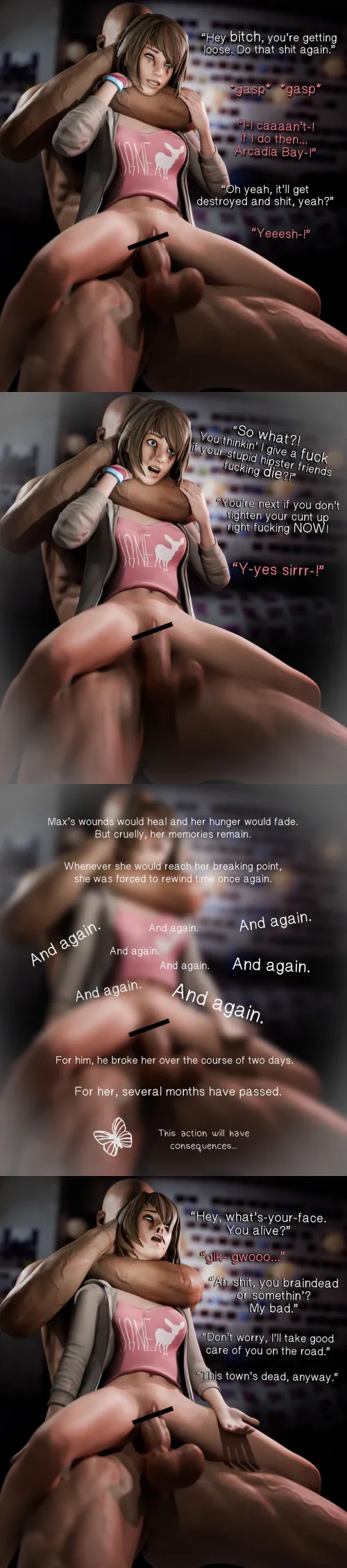 [F4A] Ditzy slut gets a reckoning by Icy_Hair_9565