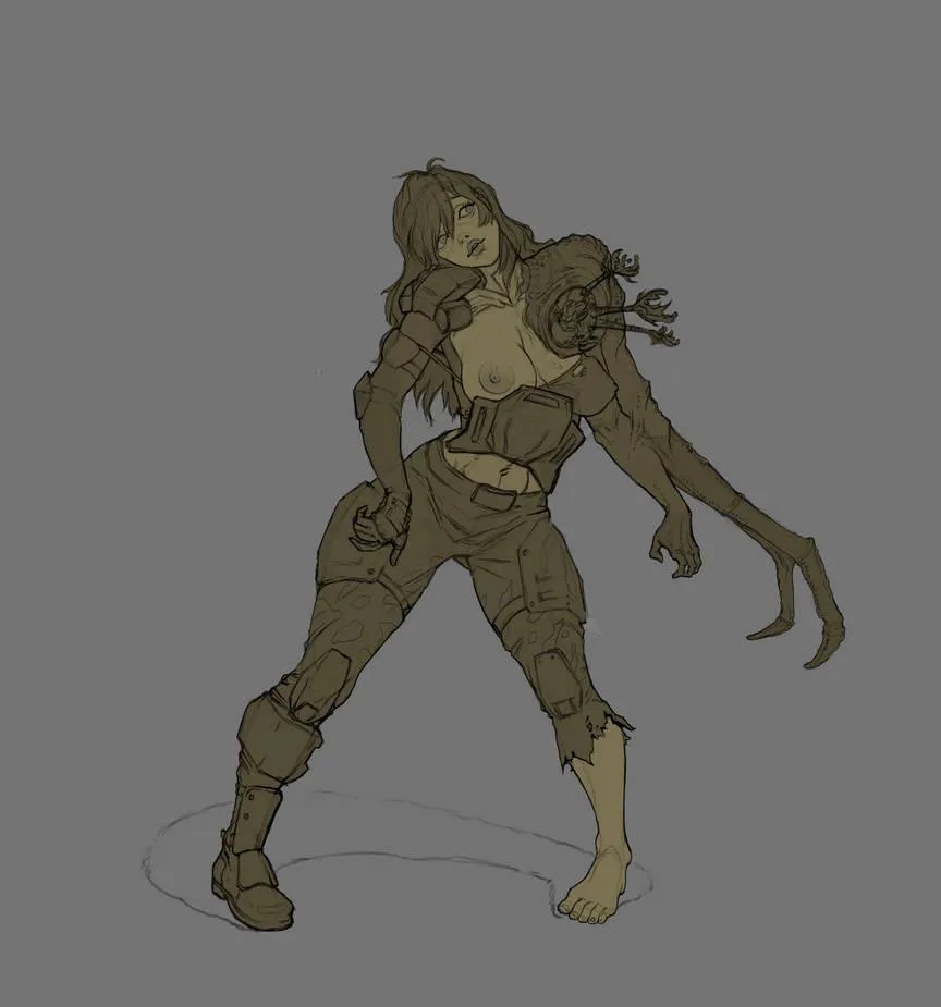 F4A Halo flood transformation rp posted by Flood_Vixxen