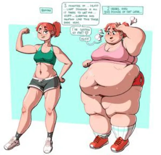 [F4F] fit to fat roleplay. The fit person can end up being a shell of what she once was or she can be a somewhat strong fat person that helps future generations get to their fitness goals. Whip into shape babyyyyyyyyyyyyyyyyyyyyyyyyyyyy by 64megaflynn64